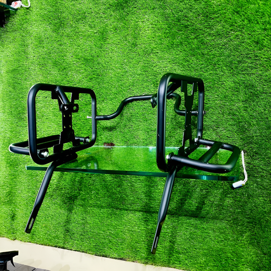 Moto Shopy Himalayan 450 Saddle Stay 16 Guage With Jerrycan Mount Exclusive New Made With Footrest Premium Quality 19 mm Steel Saddle Stay For Himalayan 450