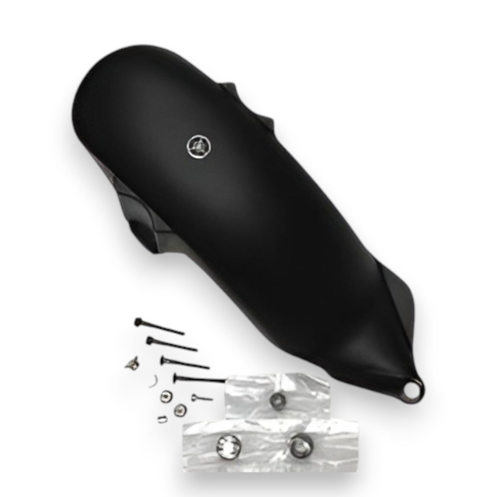 Moto Shopy Yamaha Aerox Tyre Fender Hugger Black