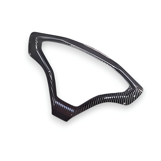 Moto Shopy Yamaha Aerox Meter Cover Ring Carbon