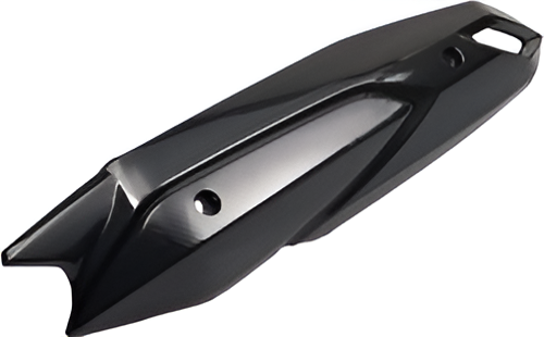Moto Shopy YAMAHA AEROX EXHAUST SILENCER PLATE COVER CARBON FINISH - Moto Shopy
