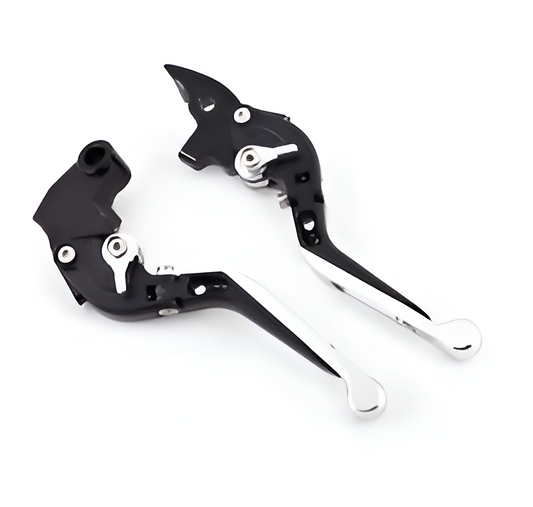 Moto Shopy YAMAHA R15V3 FOLDING ADJUSTABLE & EXTENDABLE LEVER FOR NON-ABS/ ABS MODEL HIGH QUALITY