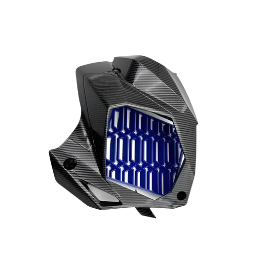Moto Shopy Original Carbon Radiator Cover for Yamaha Aerox 155 Stylish & Durable (High-Quality)
